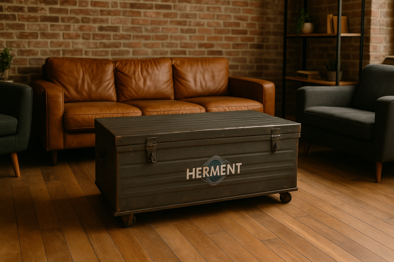 cantine en fer vintage pour une décoration industrielle réussie