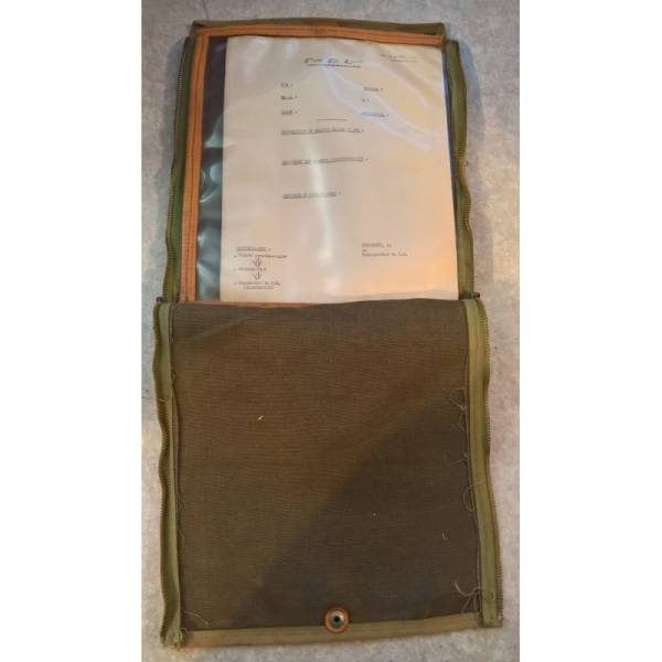 Porte-cartes Armée Française TAP Guerre d’Algérie authentique de collection