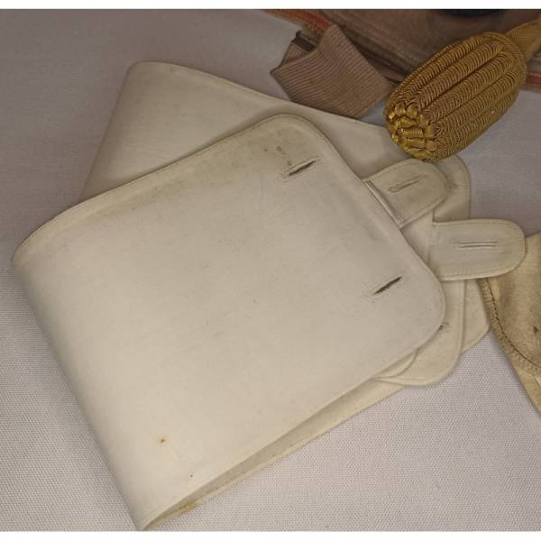 Lot équipement officier ceinturon 1845 infanterie 1900 France XIXème authentique