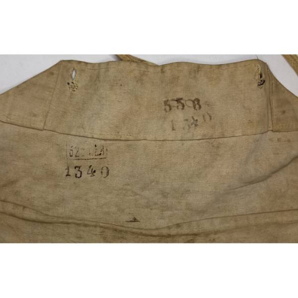 comment reconnaître une musette poilu modèle 1892 WW1 authentique ?