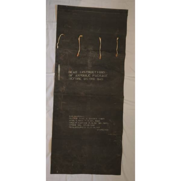 US WW2 sac étanche pour vêtements 1944 authentique