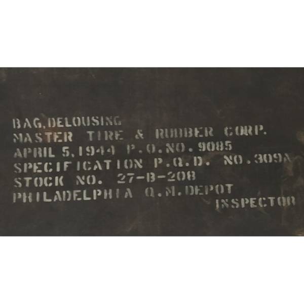 Sac étanche US Army 1944 équipement du soldat WW2