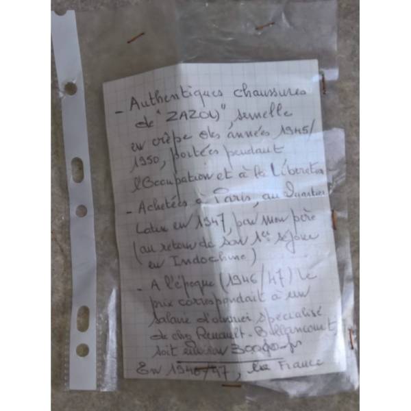 Conseils : comment reconnaître des chaussures Zazou Libération WW2 authentiques ?
