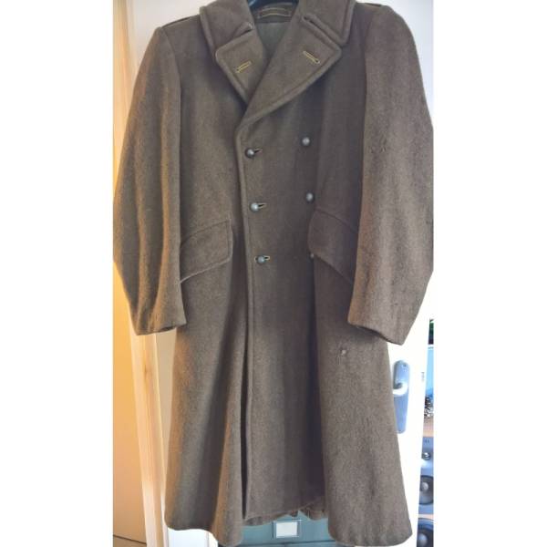 Capote canadienne WW2 1943 authentique équipement militaire