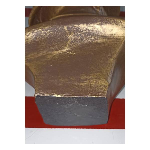 Buste patriotique en plâtre Allemagne années 30