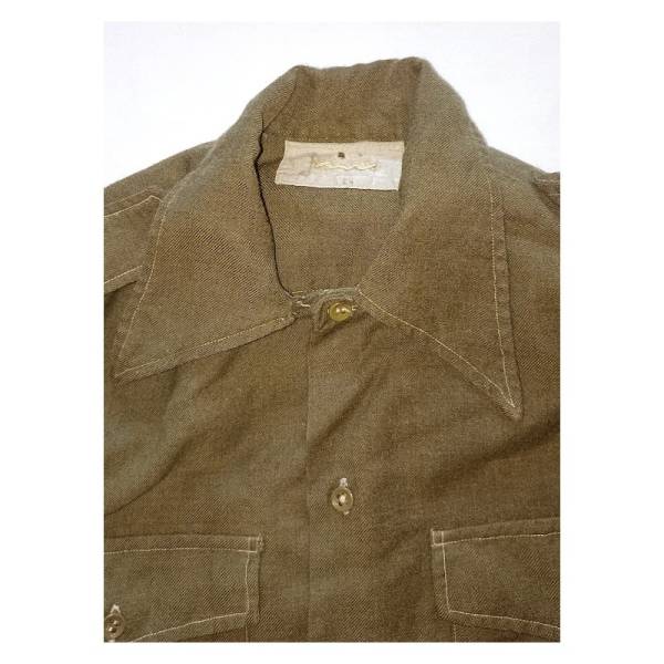 Chemise hiver Armée Française modèle 1948 équipement réglementaire