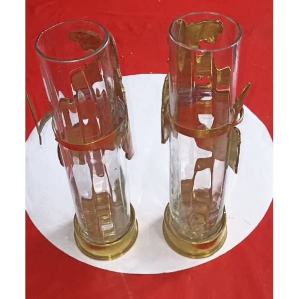 douille d’obus ajourée de la Grande Guerre est une véritable pièce d’art de tranchée