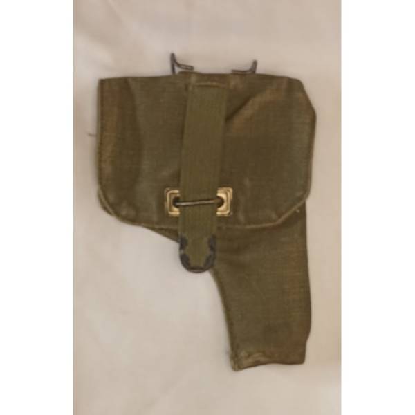 Étui toile TAP 56 pour MAC 50, utilisé par les parachutistes français en Algérie.