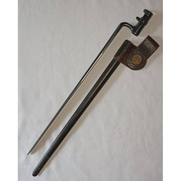 Authentique Baïonnette Spencer de l'Armée Américaine, Utilisée Durant la Guerre de Sécession au XIXe Siècle : Pièce de Collection Rare pour les Passionnés de Militaria US